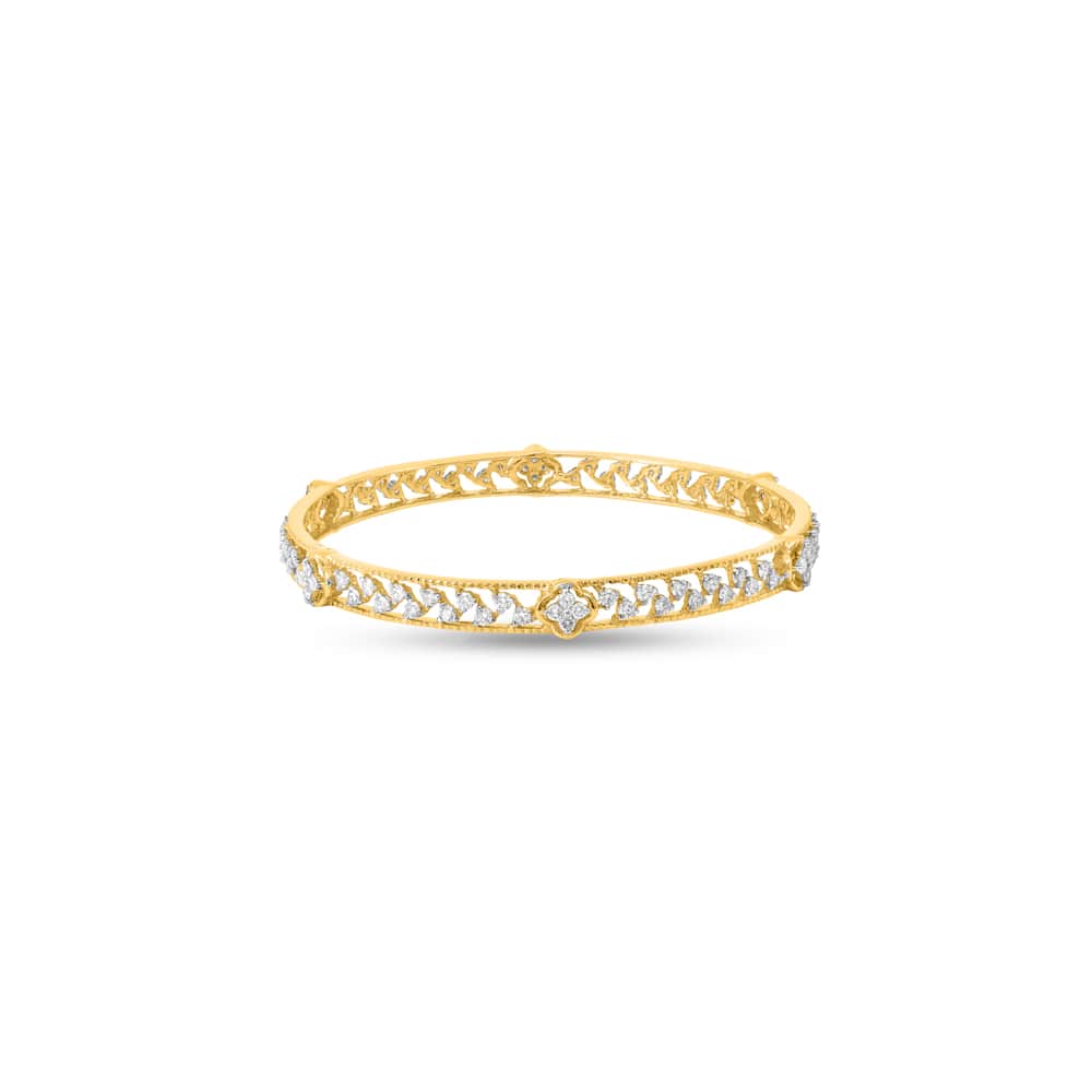 Clover Diamond Bangles