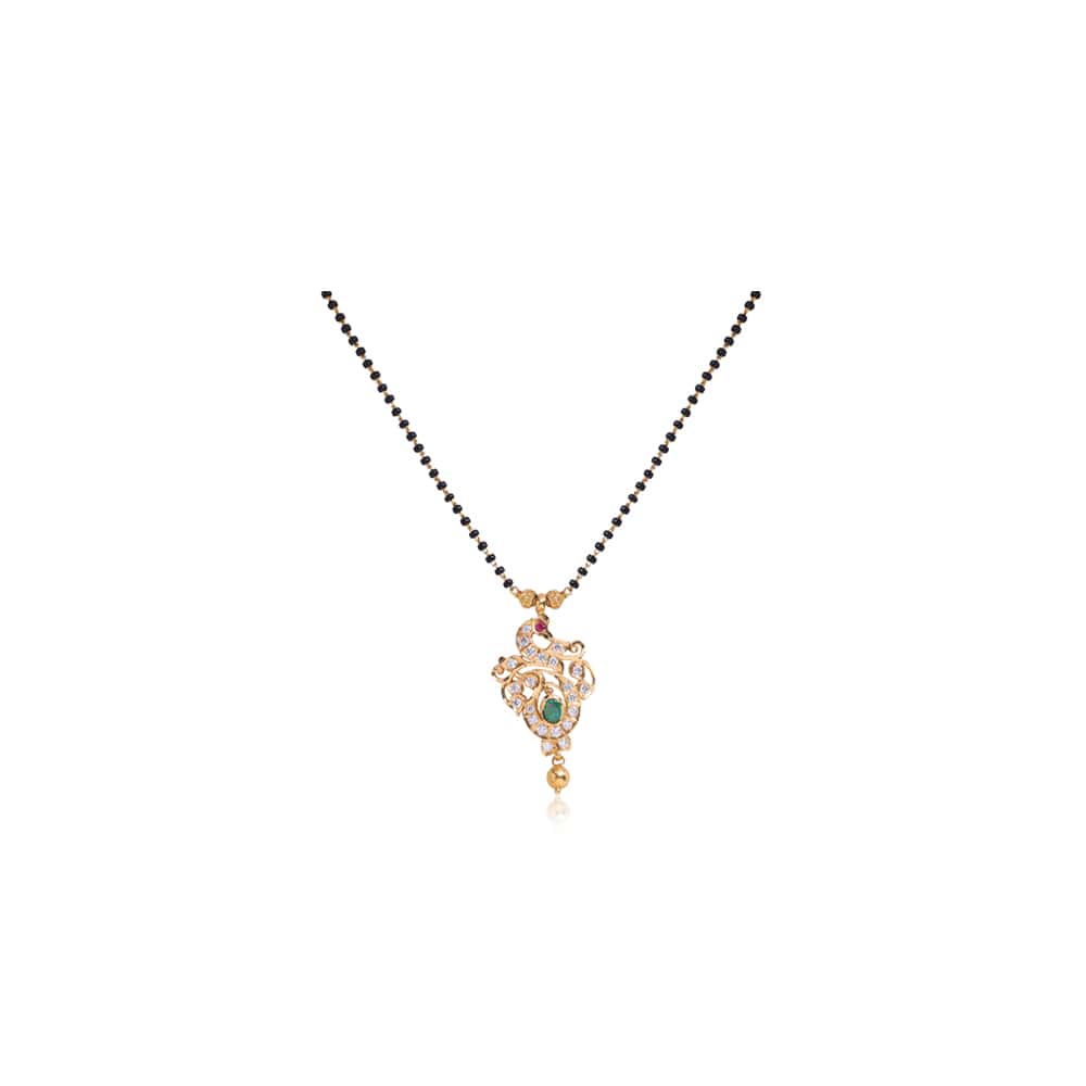 Peacock Diamond Pendant