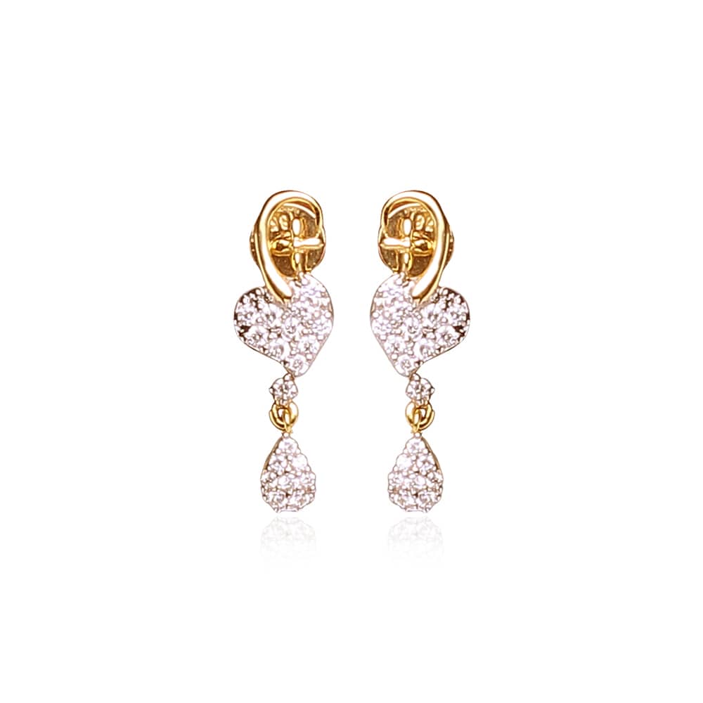 Darling 18 Kt Diamond Earrings