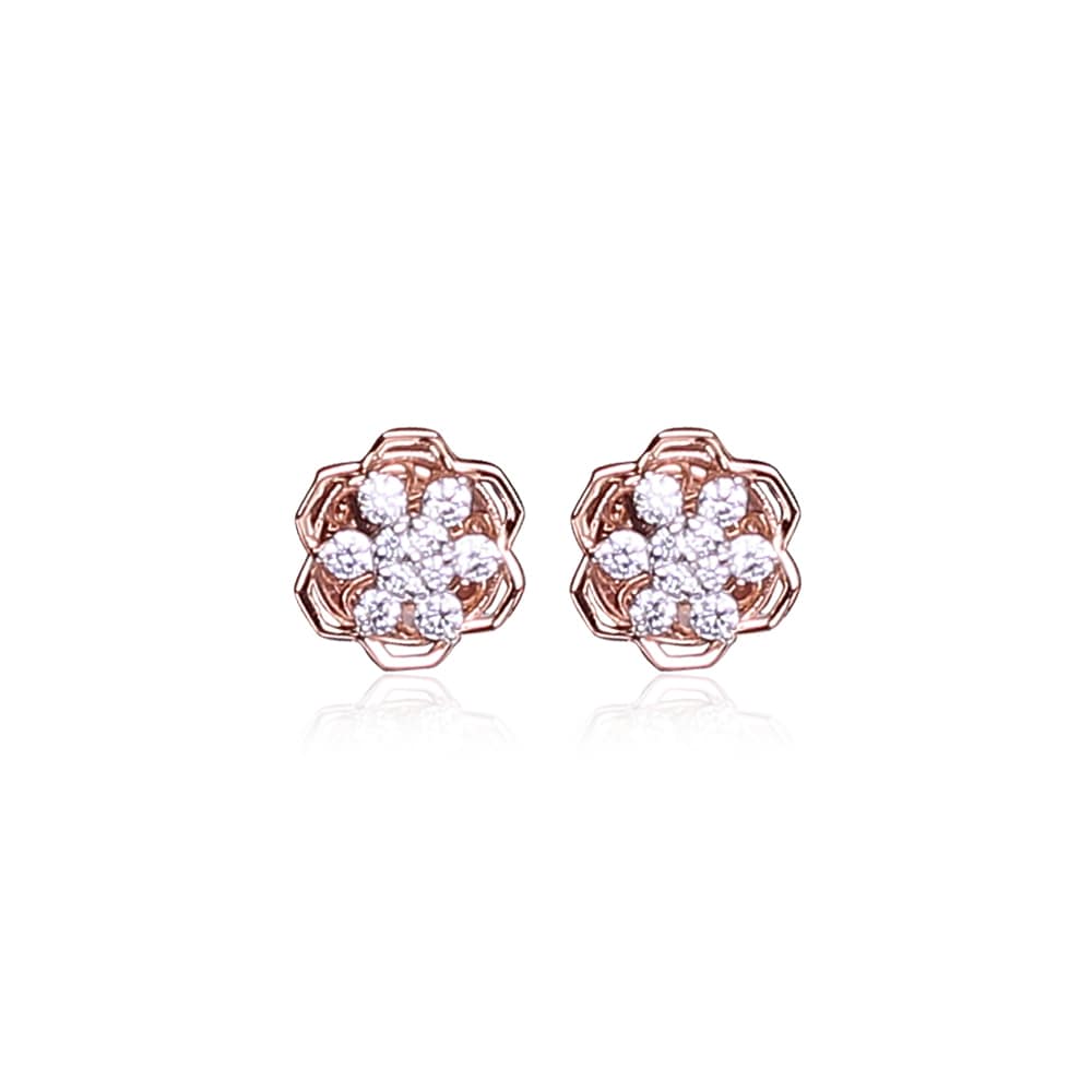 Fashionable Diamond Studs