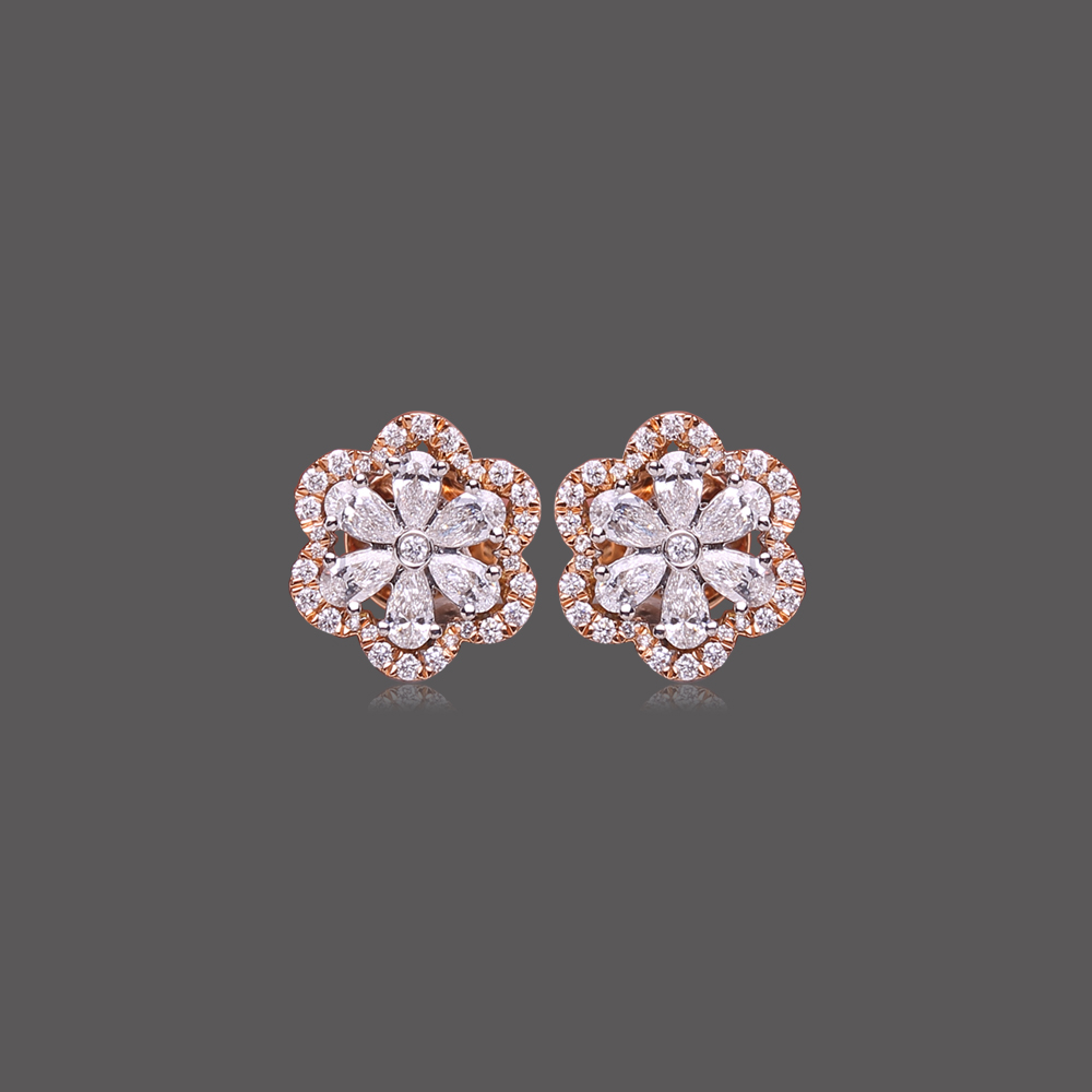 Radiant Floral Diamond Tops