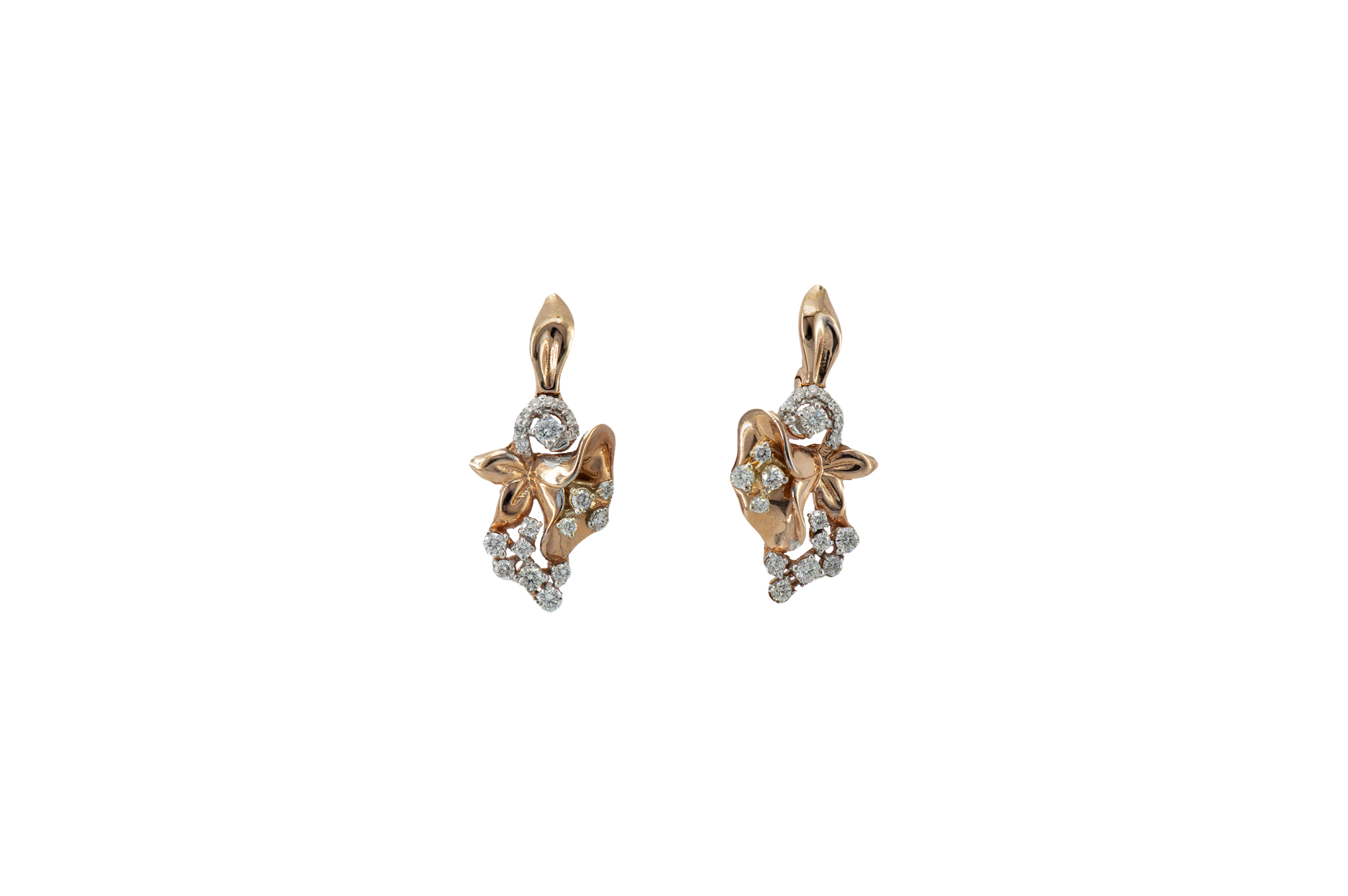 Blooming Diamond Earrings