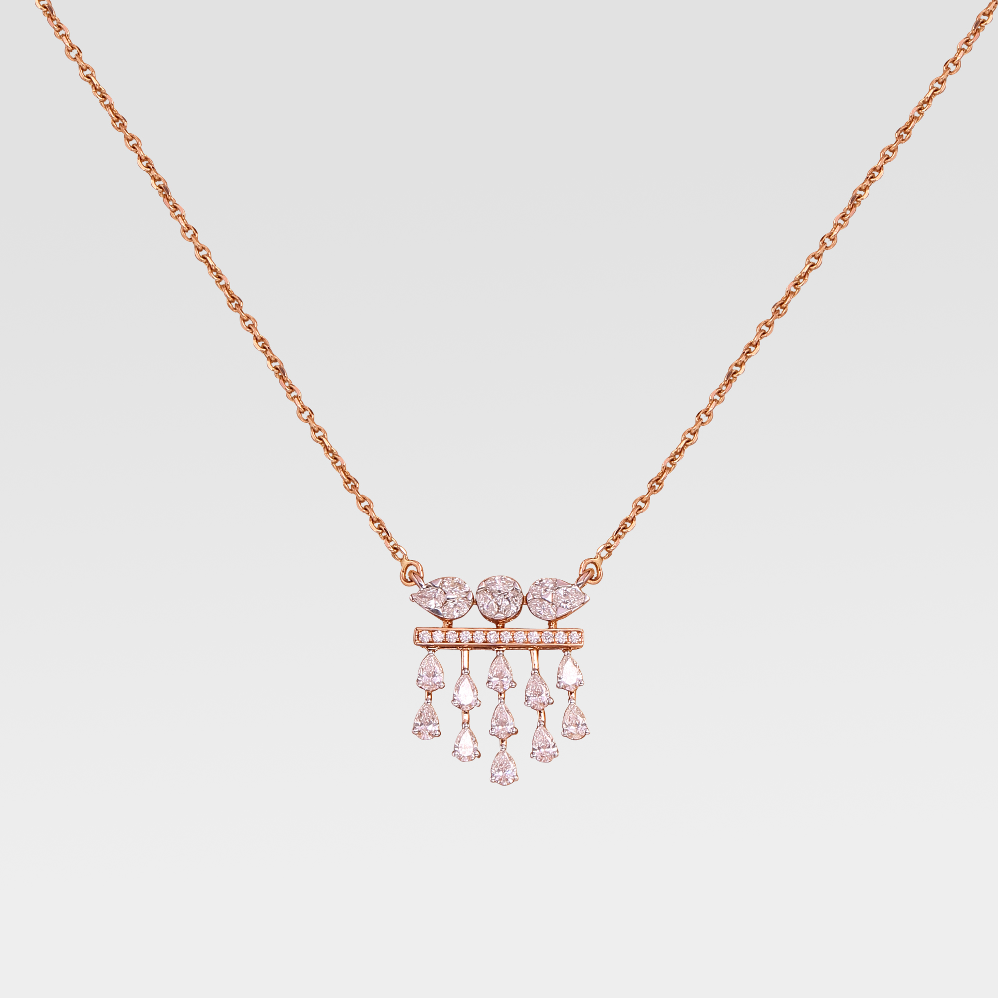 unique diamond necklace
