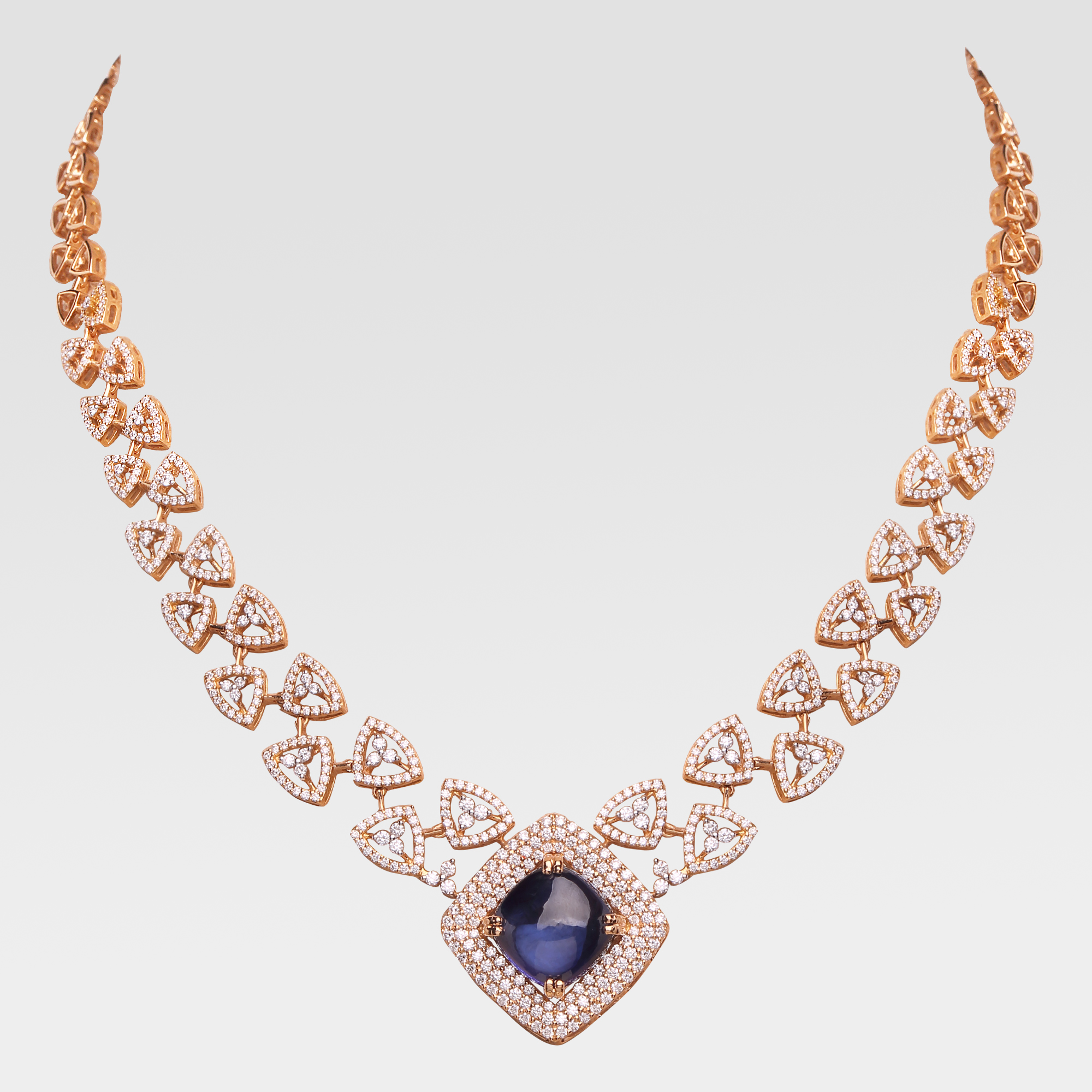 dignified diamond necklace