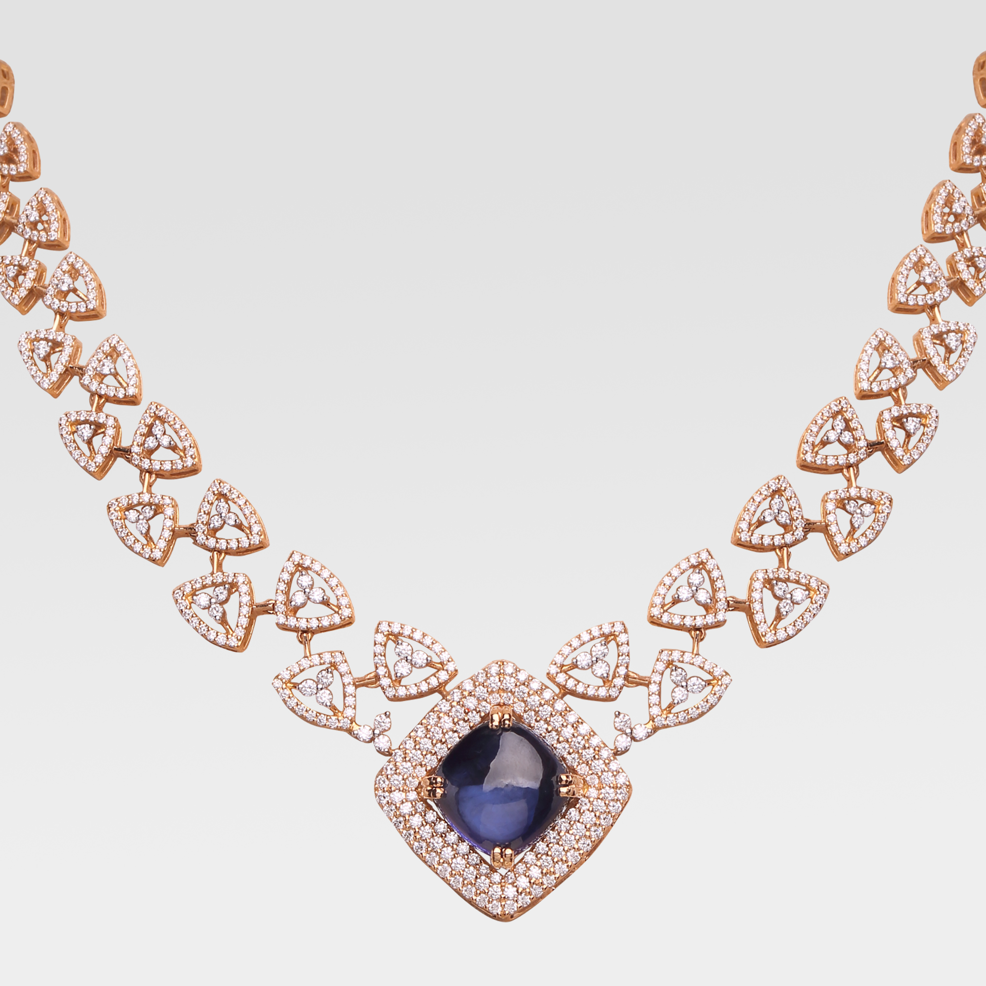 dignified diamond necklace