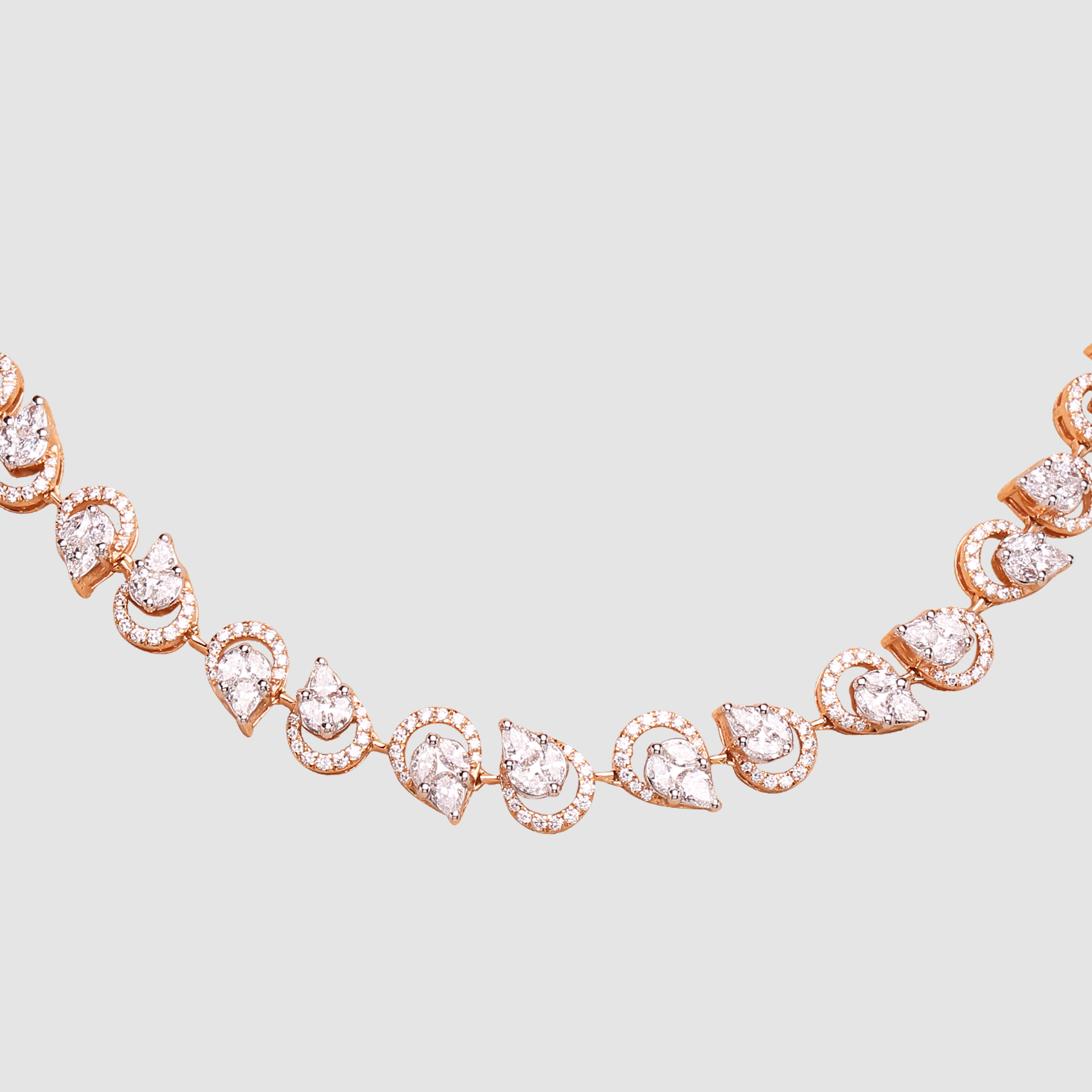 luxurious diamond necklace