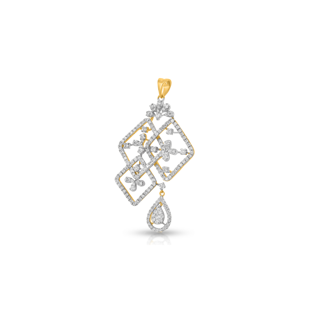 Spangled Diamond Pendant