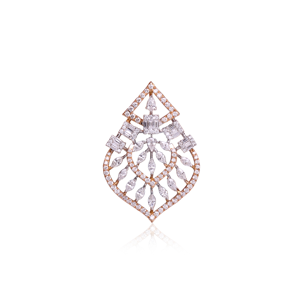 Lovely Paisley Diamond Pendant Lovely Paisley Diamond Pendant