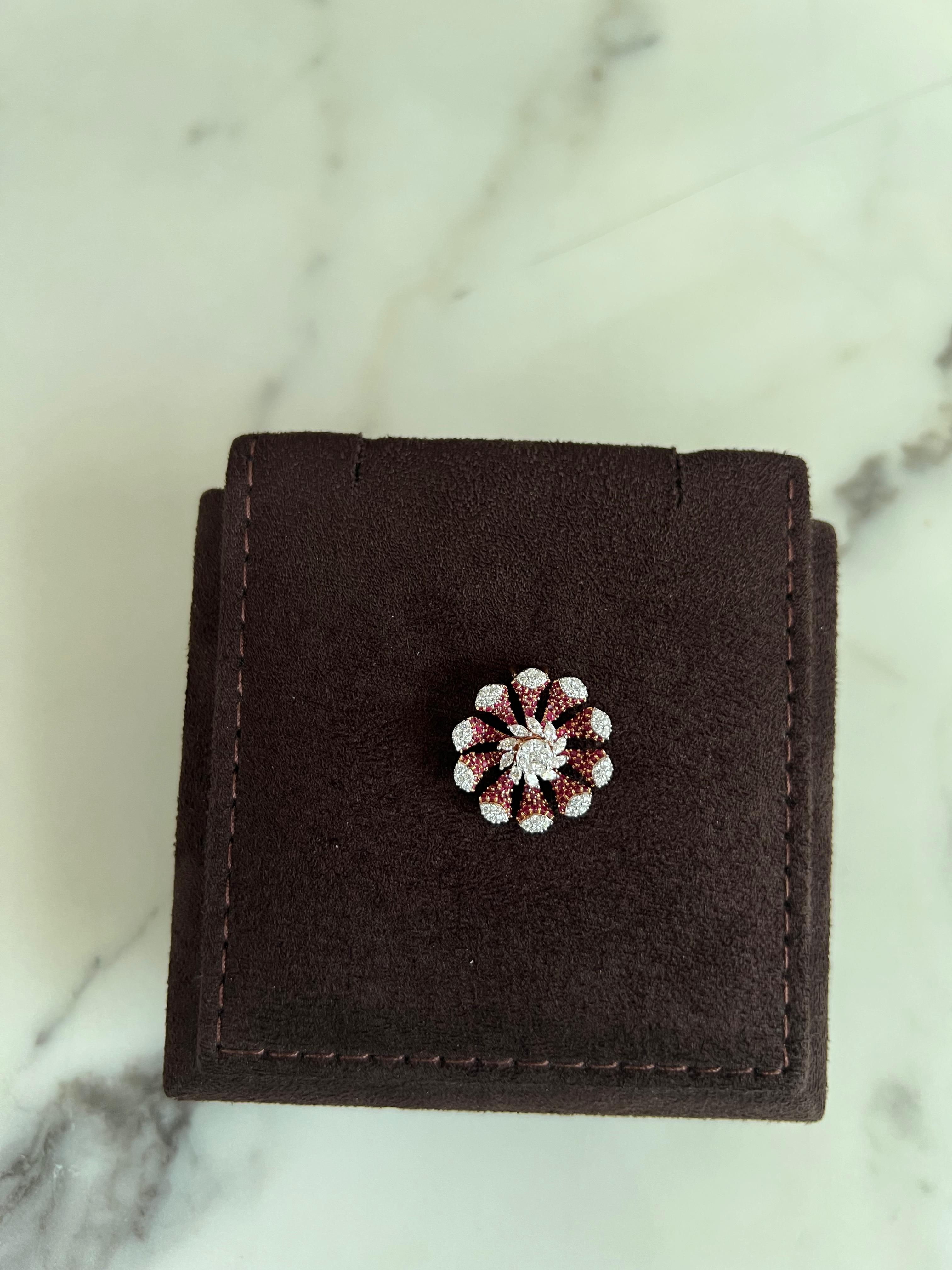 Classic Ruby Diamond Pendant Classic Ruby Diamond Pendant