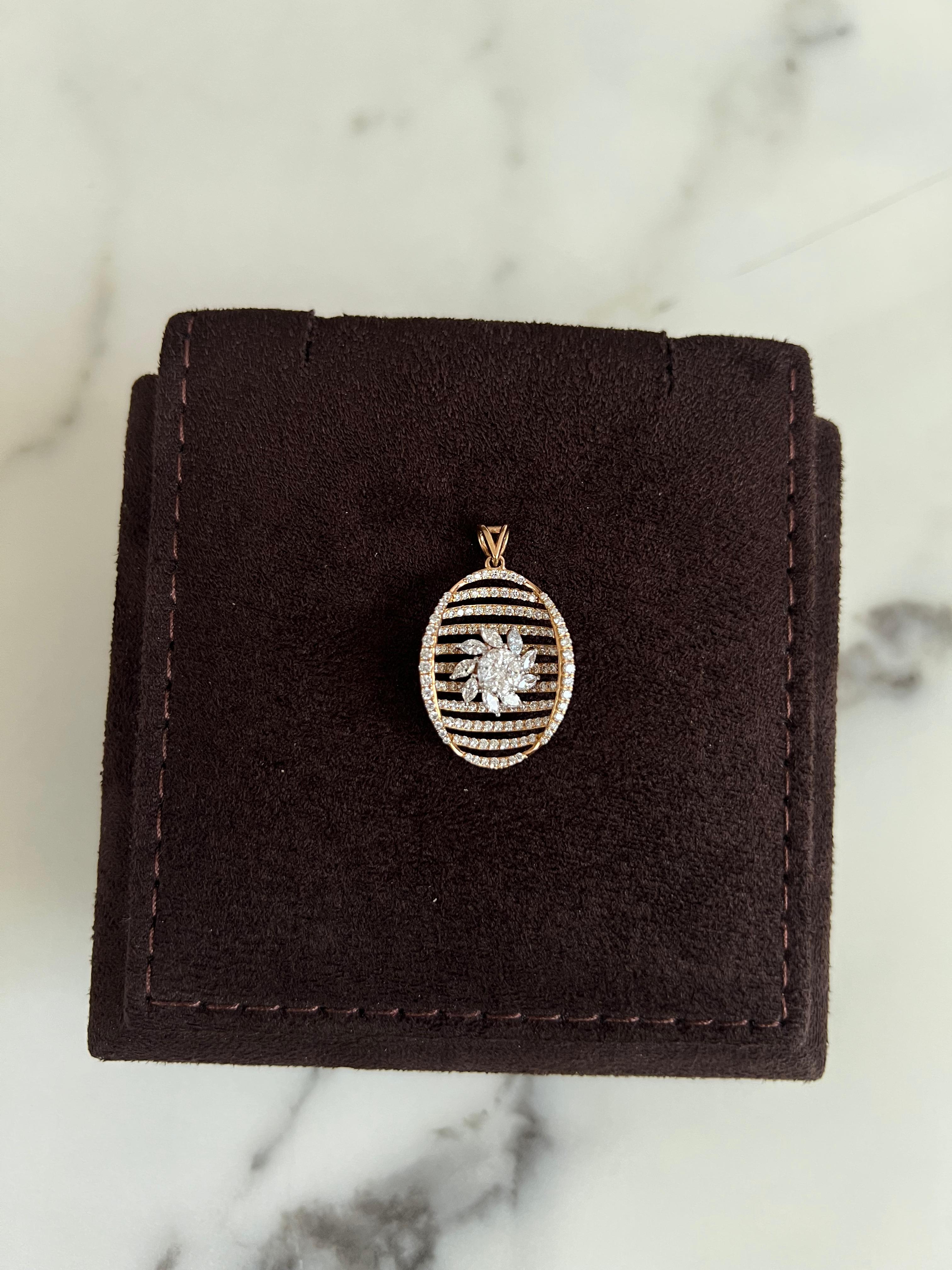 Radiant Diamond Pendant Radiant Diamond Pendant