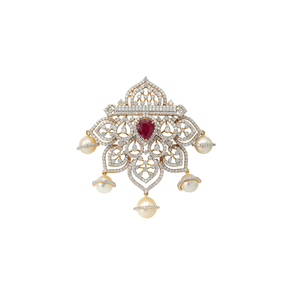 Traditional Diamond Pendant