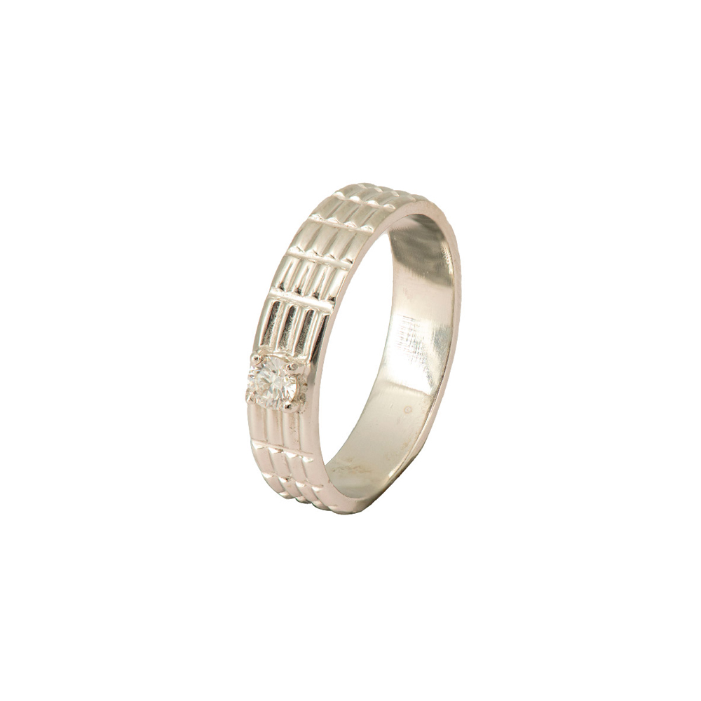 Solitaire Band Diamond Ring