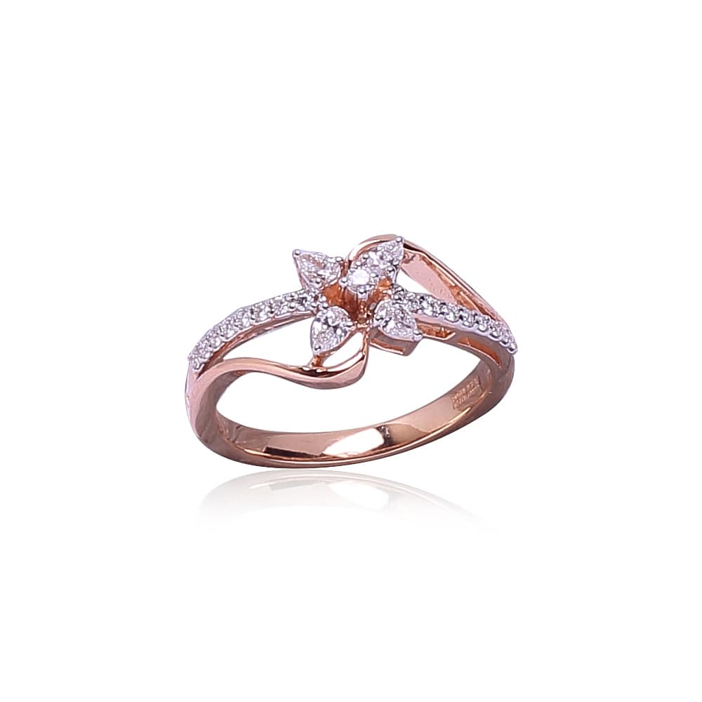 Floral Inspired Diamond Ring