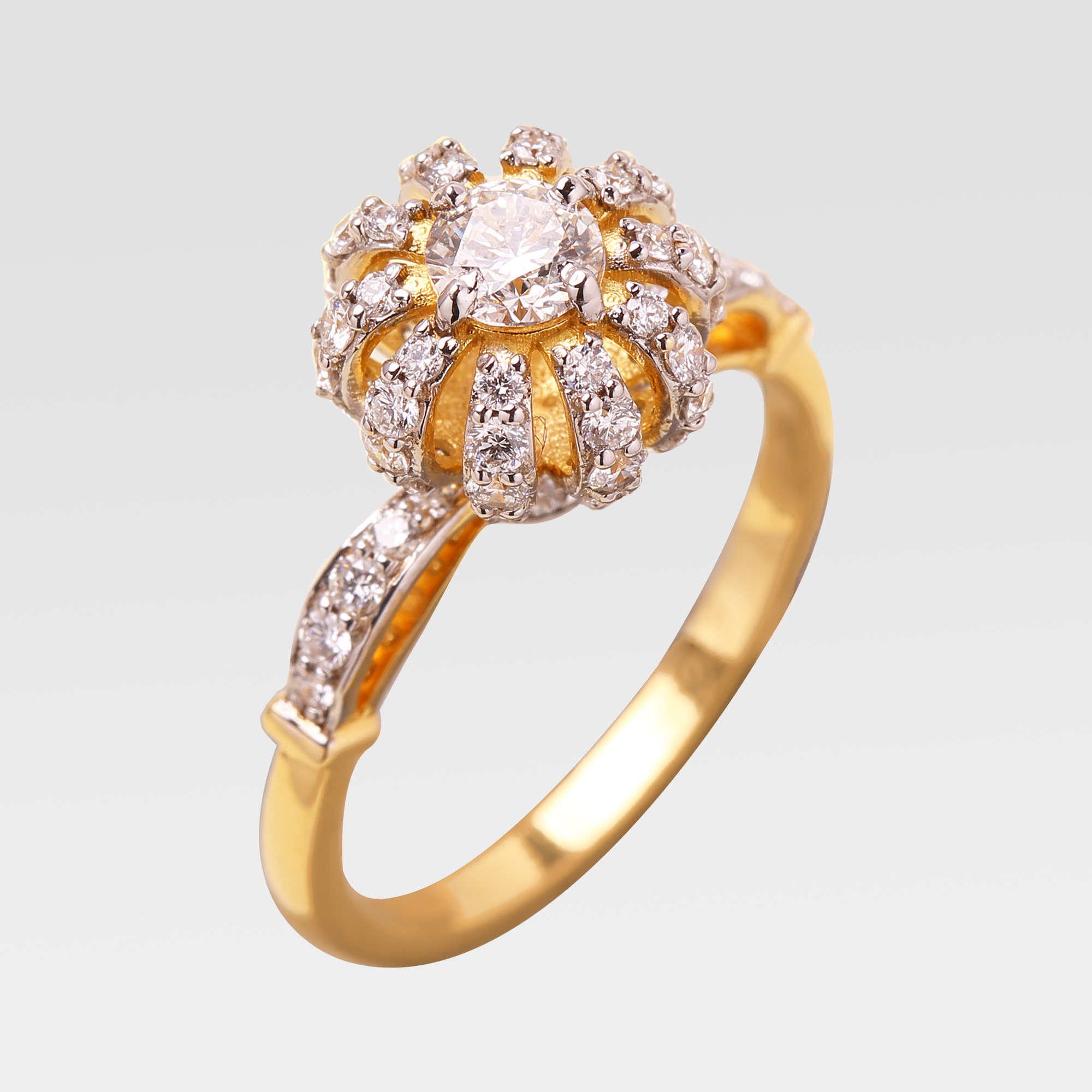 Captivating diamond ring