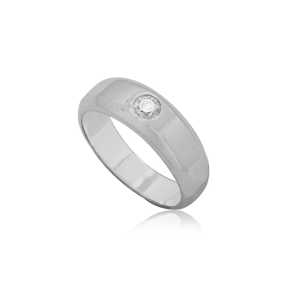 Glimmer Solitaire Diamond Ring