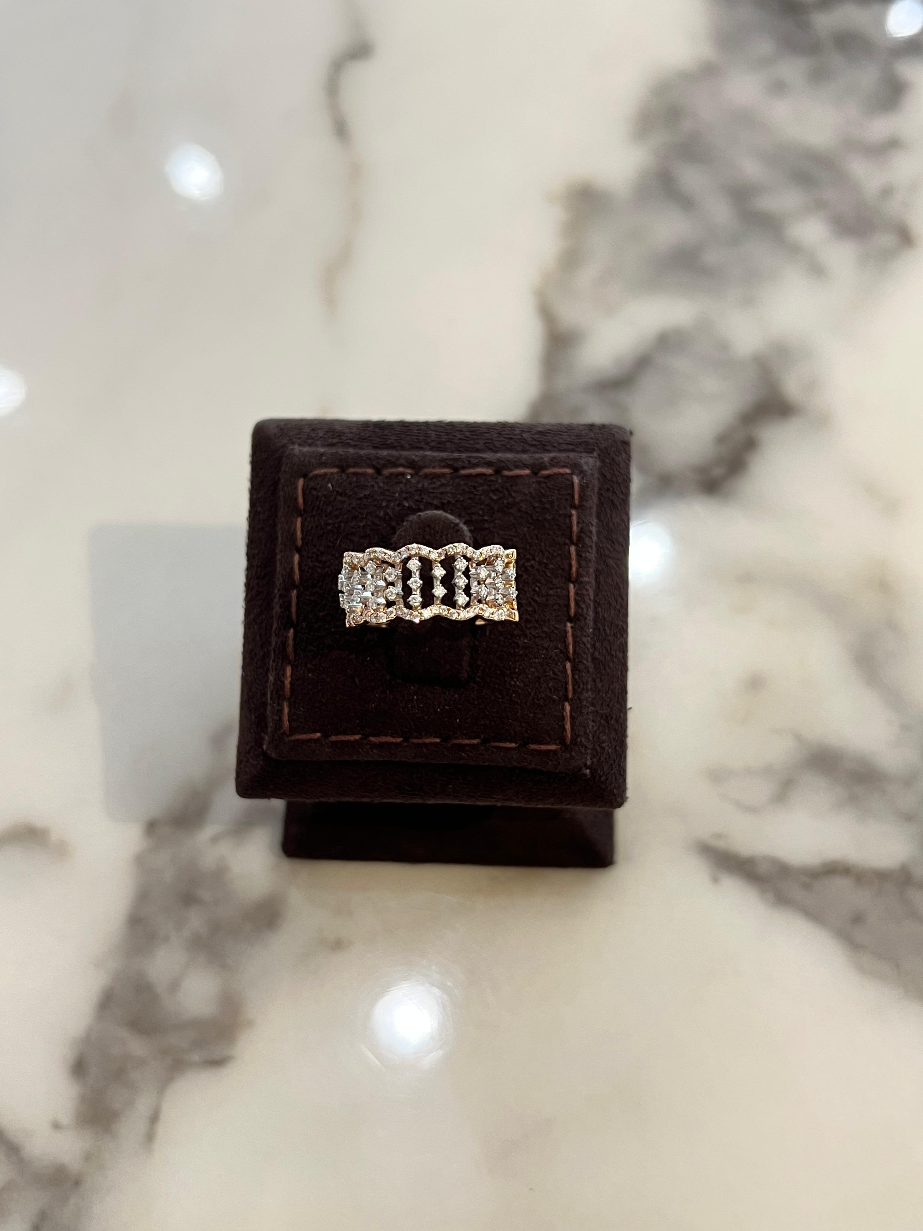 Gleaming Cocktail ring