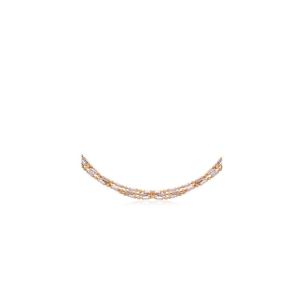 Three Layer Italian Gold Chain Three Layer Italian Gold Chain