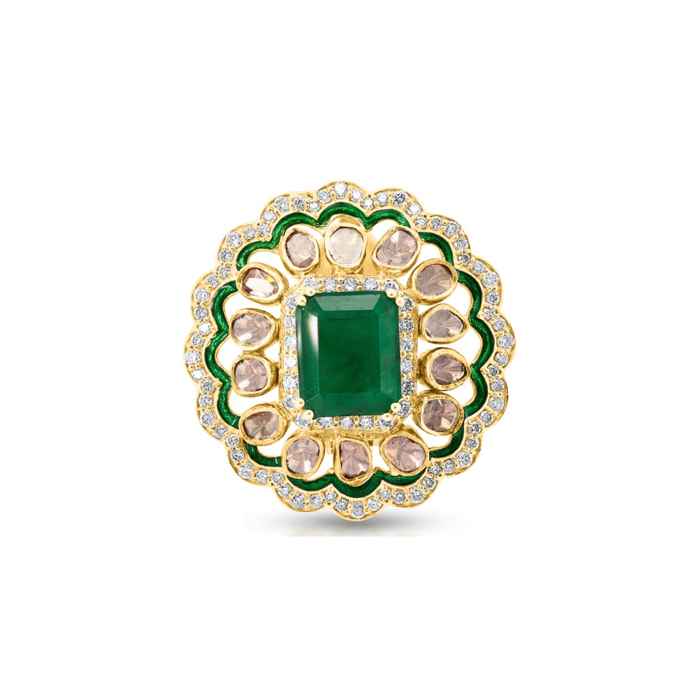 Emerald Rush Studs