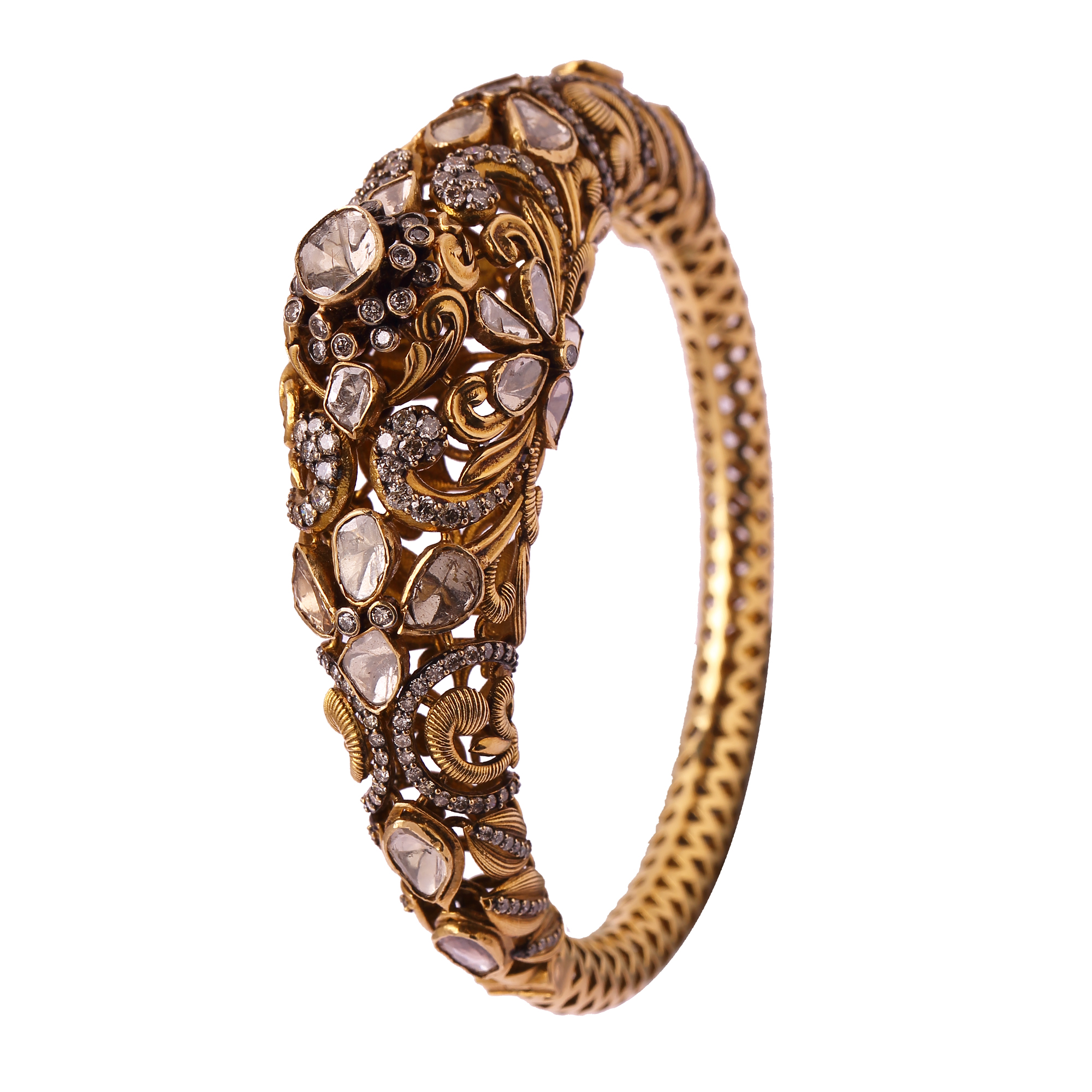 Royal Polki Bangle