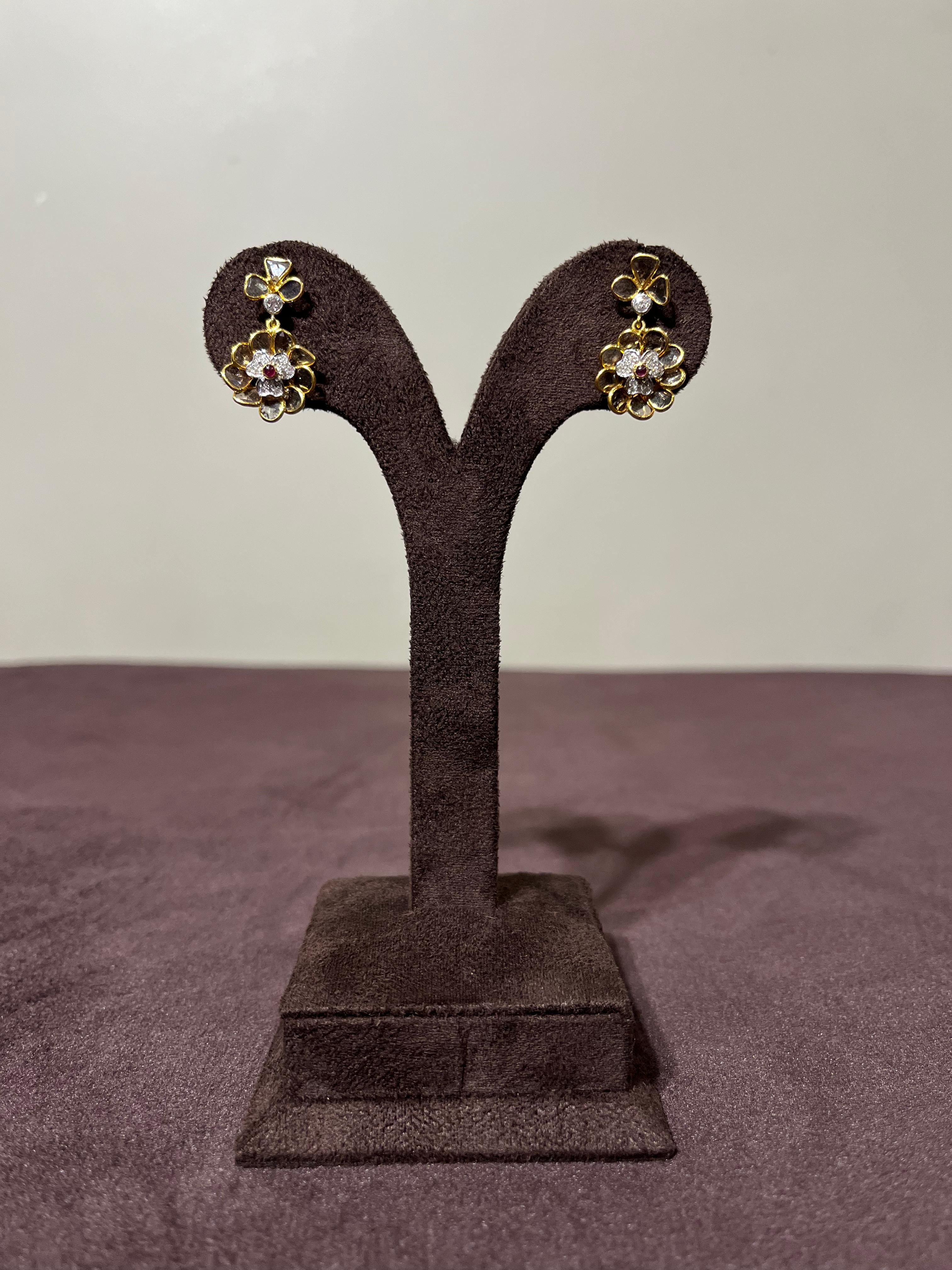 Elegant Polki Earrings Elegant Polki Earrings