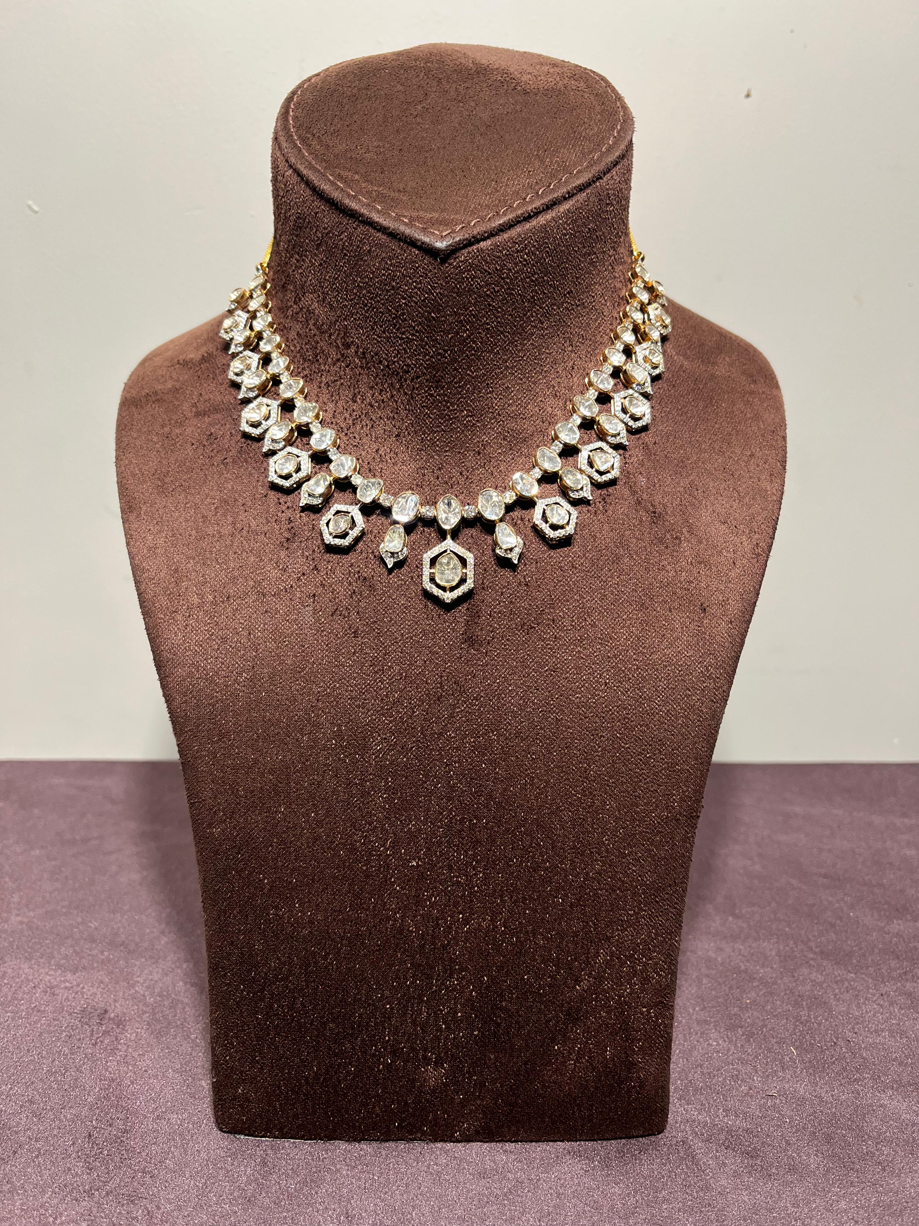 Classic Polki Necklace Classic Polki Necklace