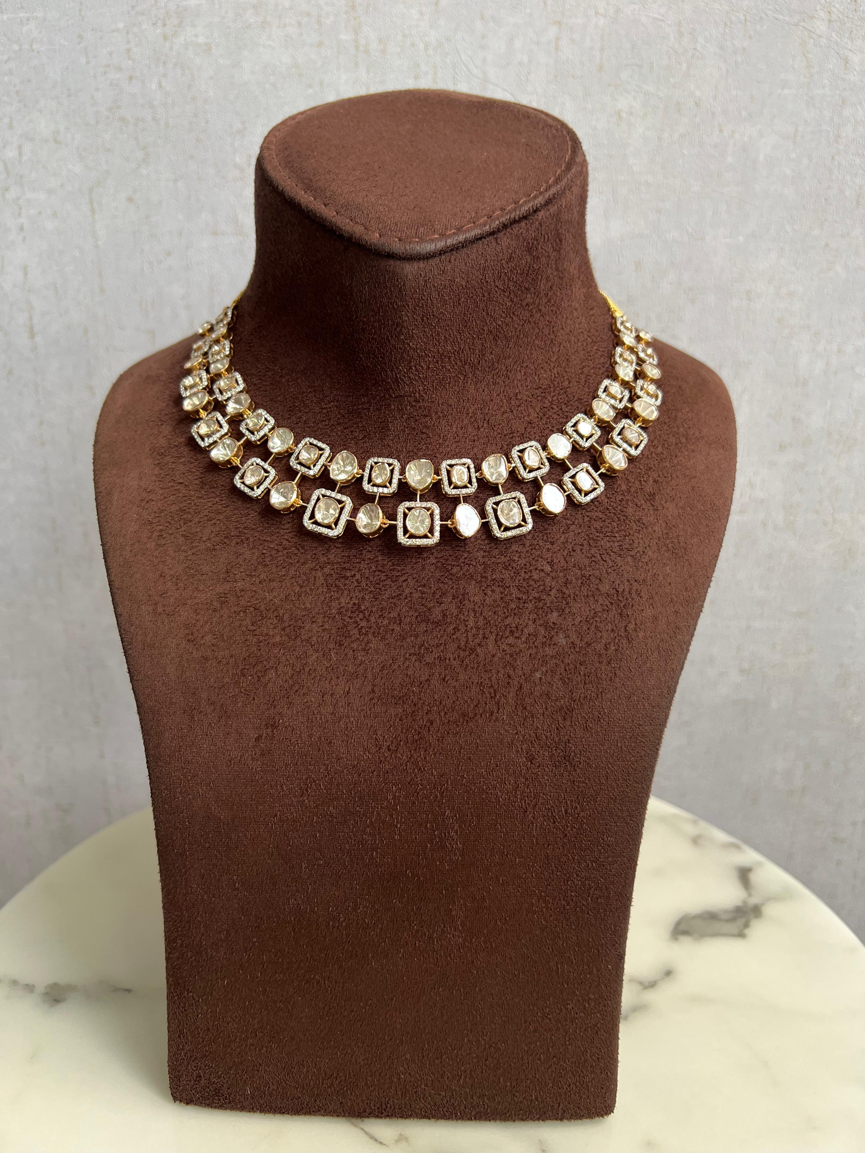 Vibrant Polki Necklace Vibrant Polki Necklace